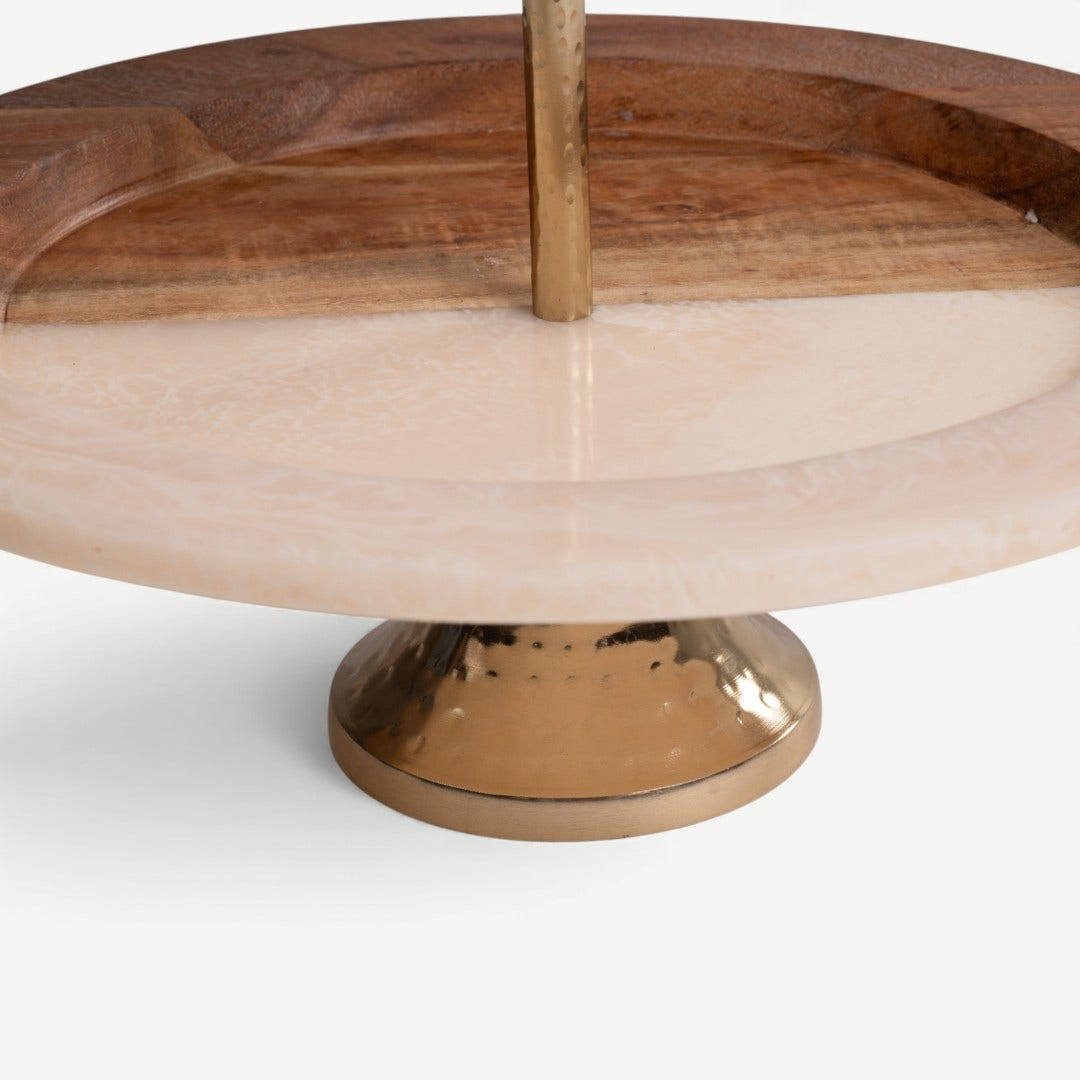Heritage 2 Tier Dessert Stand - 32x42cm