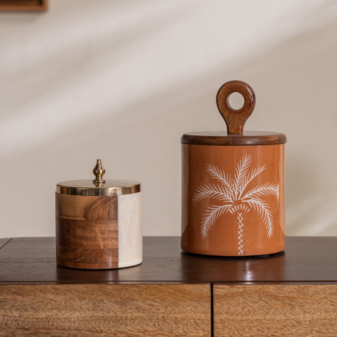 Heritage Canister - 12x12cm