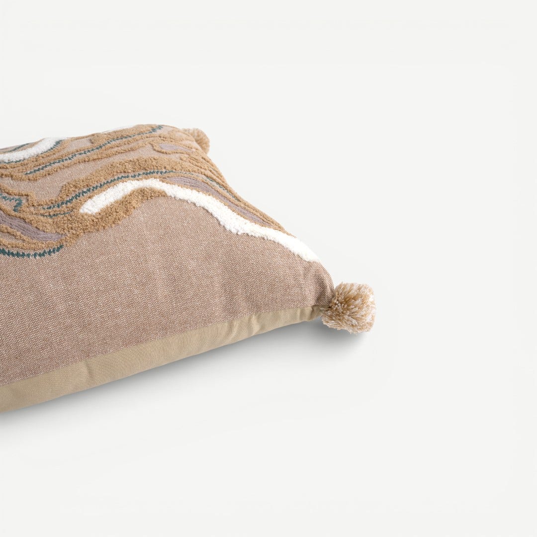 Merlyn Embroidered Cushion -30x50cm