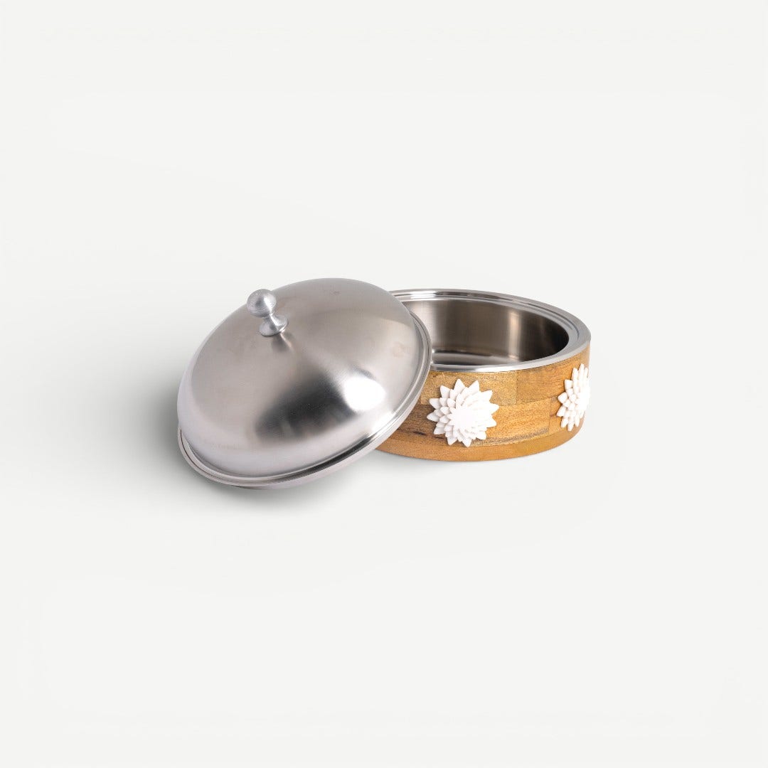 Heritage Floral Hot Pot With Lid -3.5L