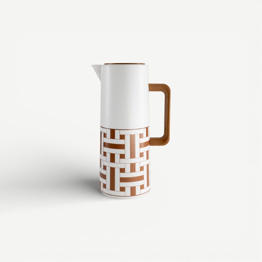 Vogue Flask White-1ltr