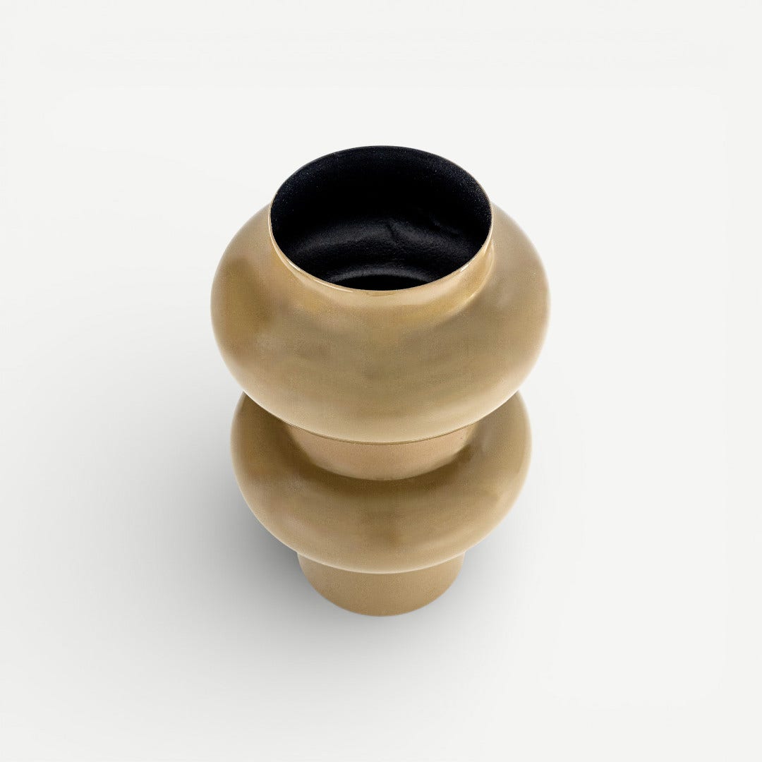 Skizzo Decor Vase - Mocha