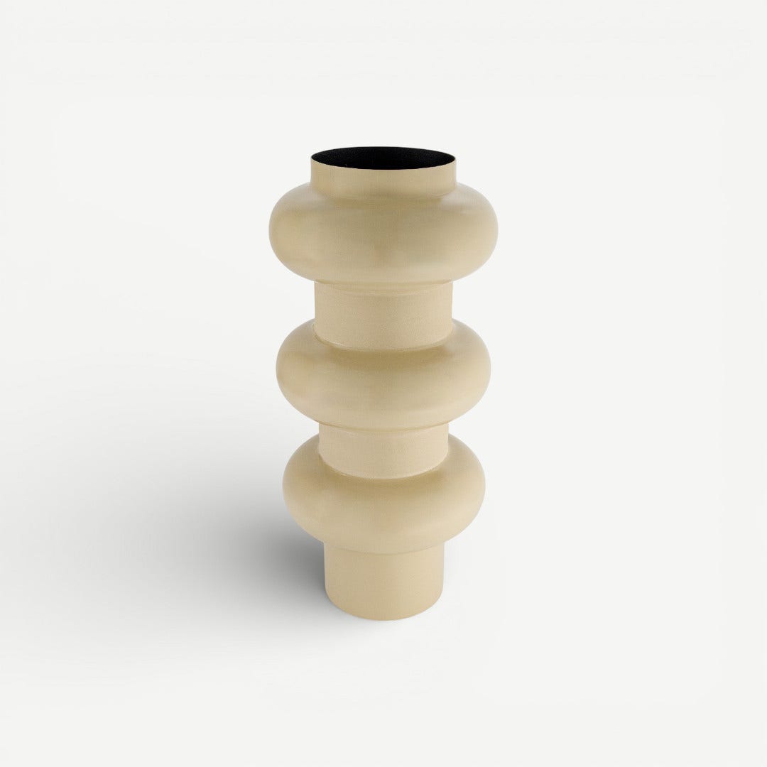 Skizzo Decor Vase - Greige