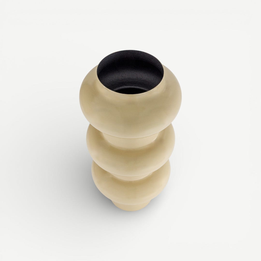 Skizzo Decor Vase - Greige