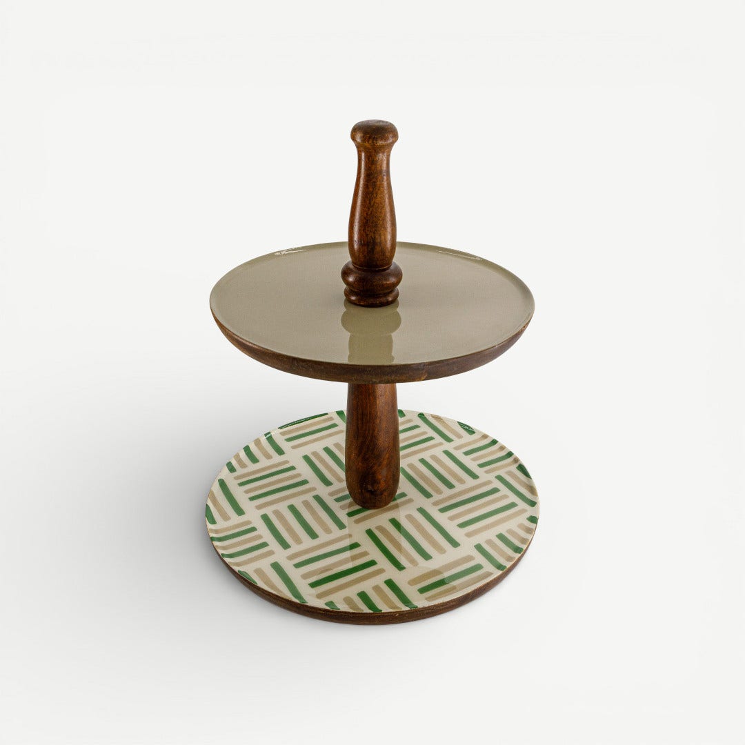 Vogue 2 Tier Dessert Stand -32x36cm
