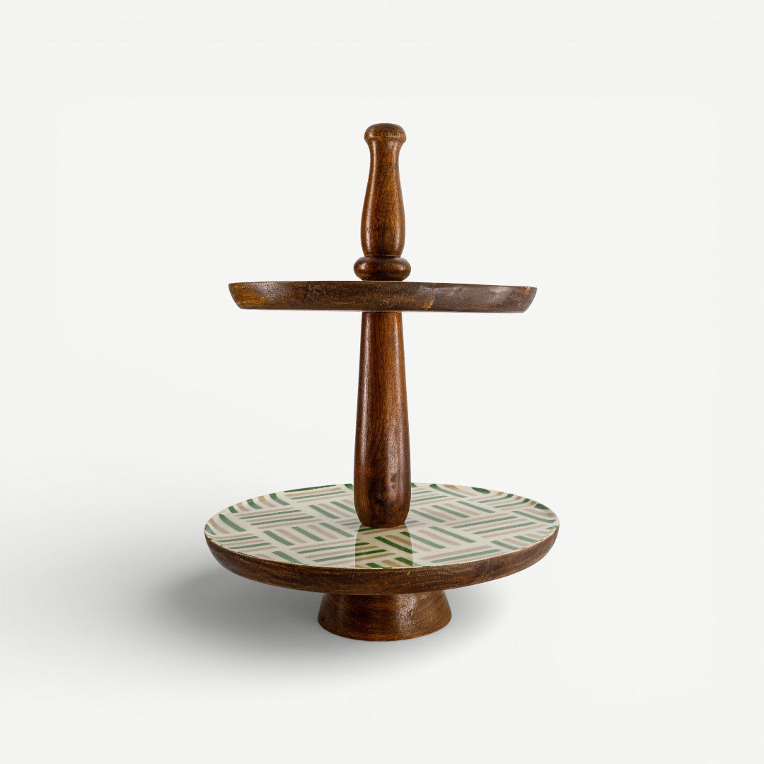 Vogue 2 Tier Dessert Stand -32x36cm