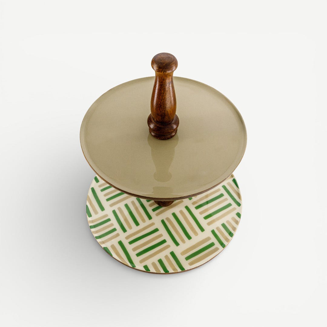 Vogue 2 Tier Dessert Stand -32x36cm