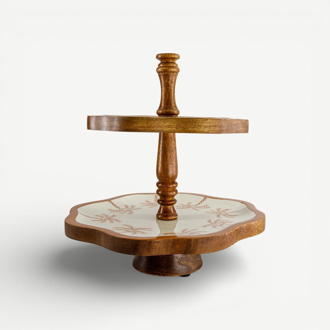 Heritage 2 Tier Dessert Stand -32x36cm