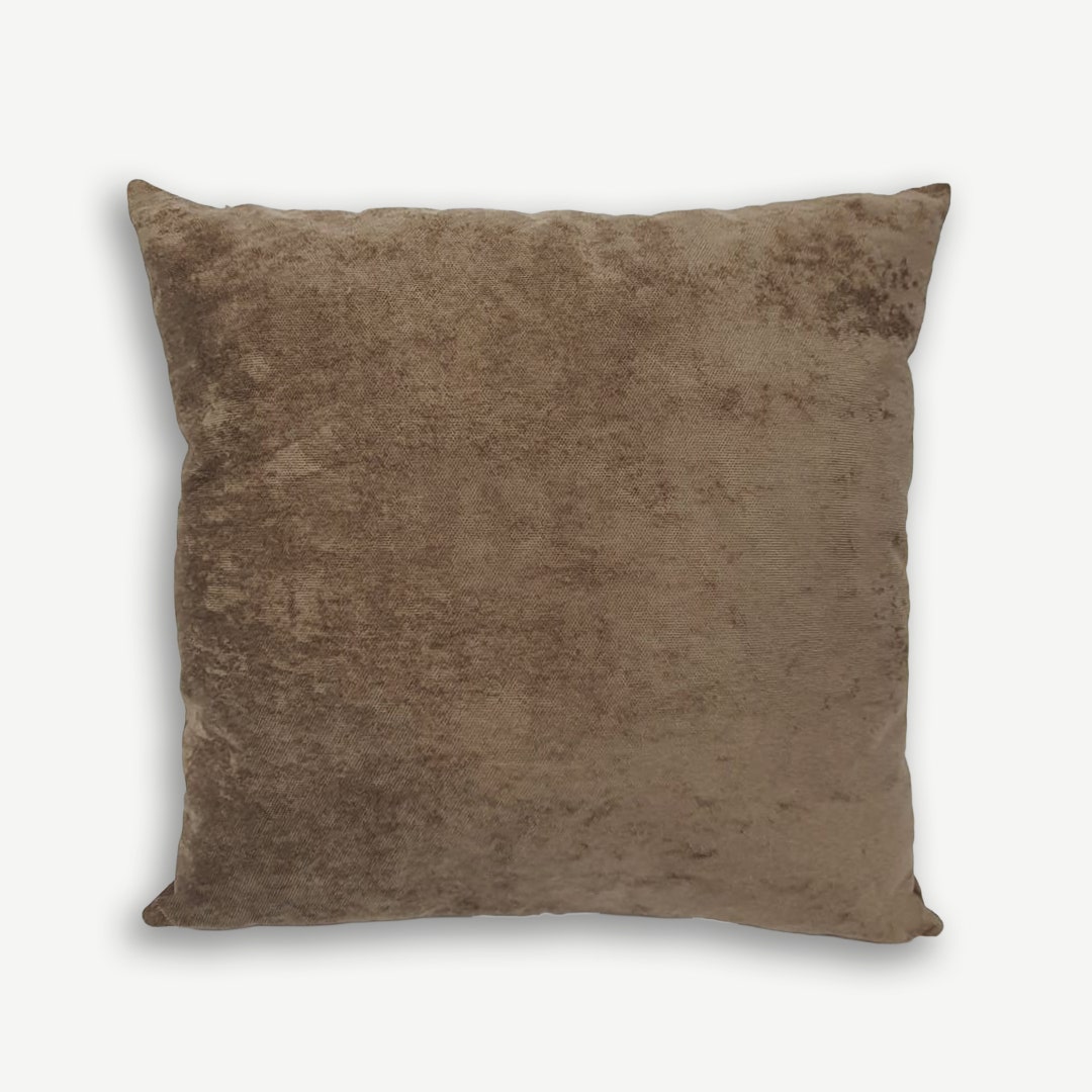 غطاء وسادة كوين 43x43 سم - رمادي