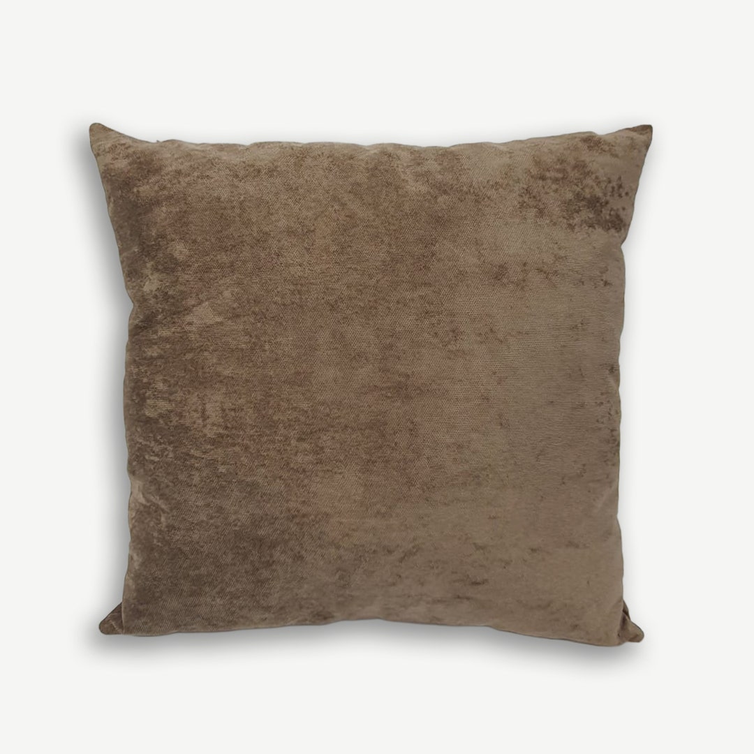 غطاء وسادة كوين 60x60 سم - رمادي