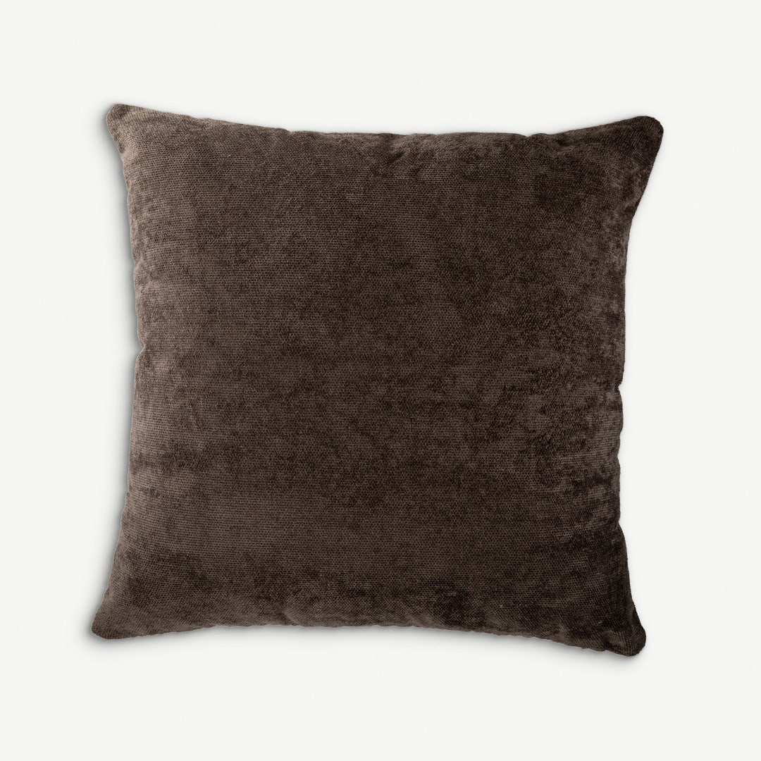 غطاء وسادة كوين 43x43 سم - فحمي