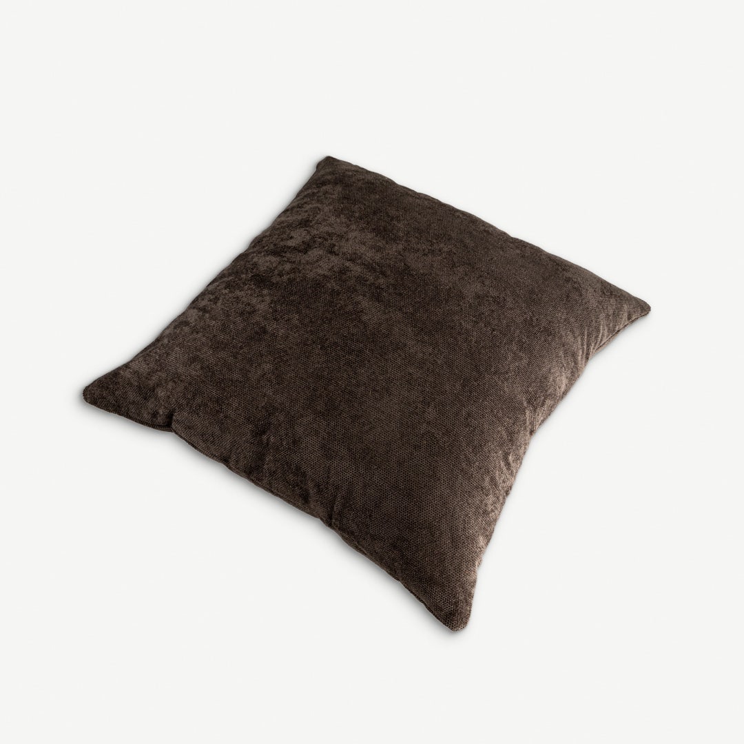 غطاء وسادة كوين 60x60 سم - فحمي