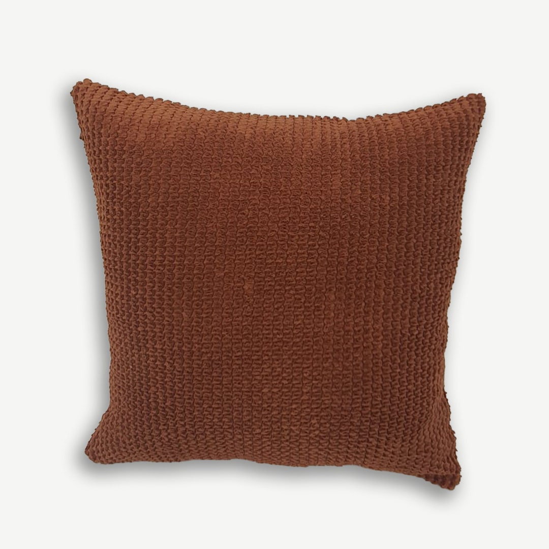 Kane Cushion Cover Rust- 43x43cm