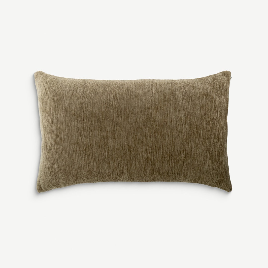 غطاء وسادة دانيسا 30x50 سم - فحمي