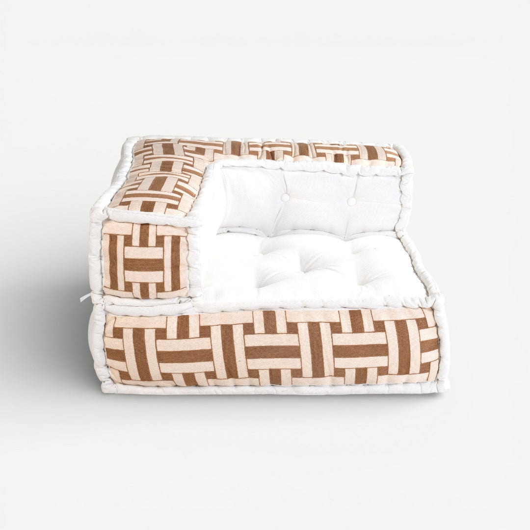 Vogue Corner Floor Cushion - Left