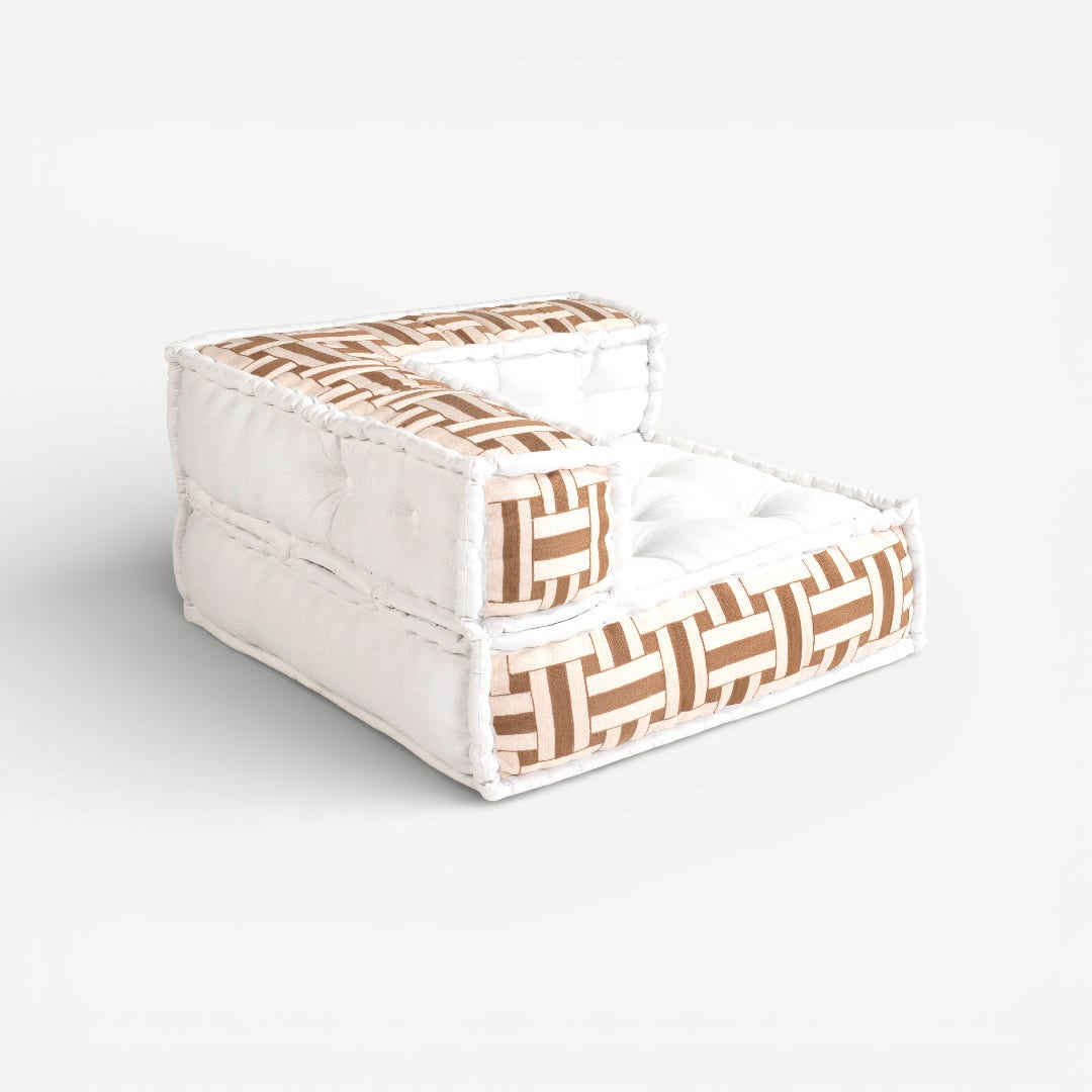 Vogue Corner Floor Cushion - Left