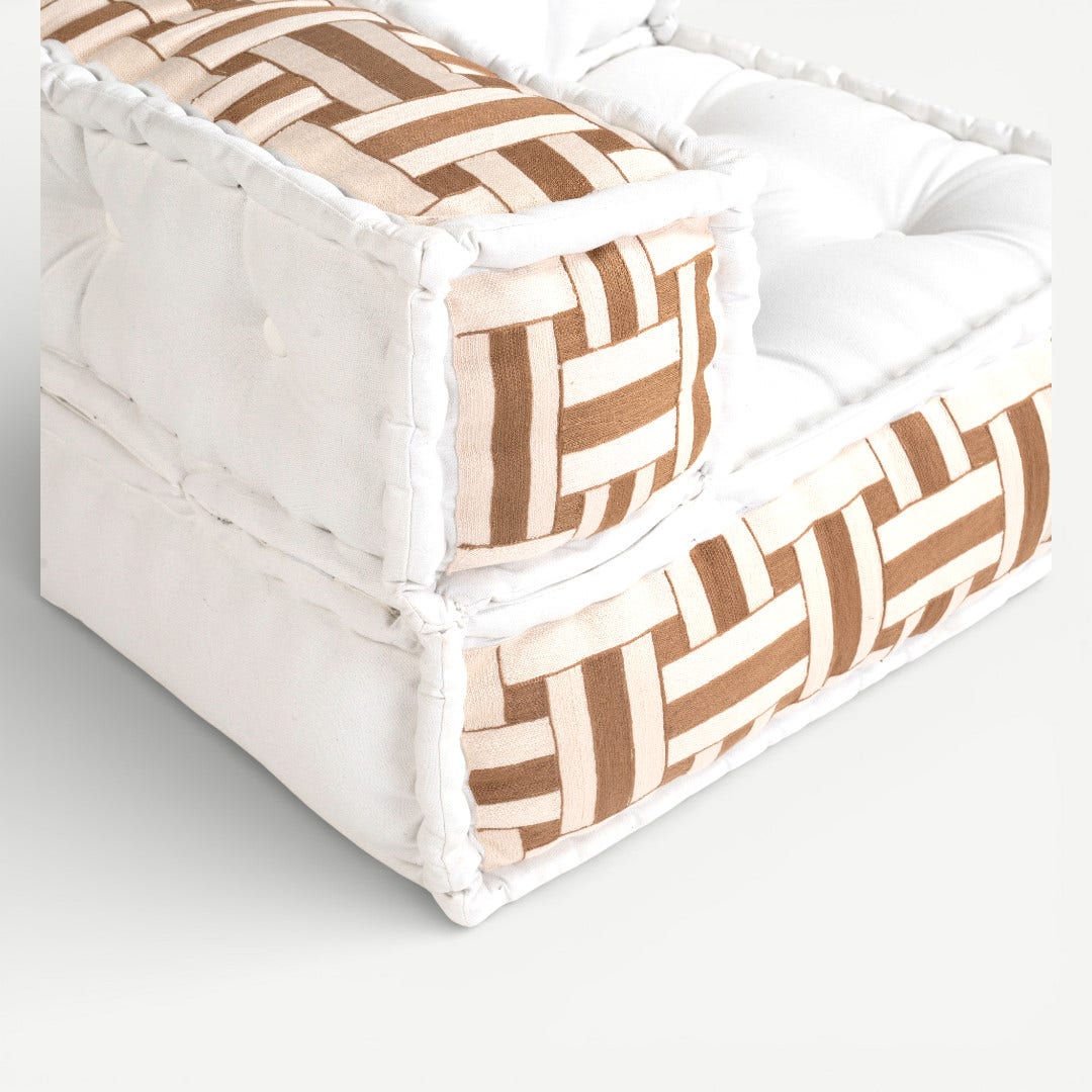 Vogue Corner Floor Cushion - Left