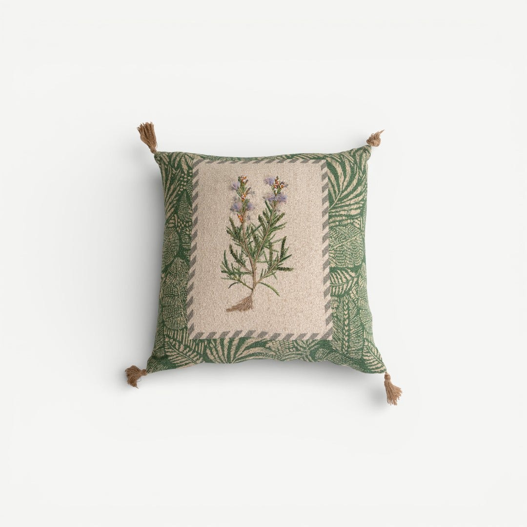 ليفي وسادة مطرزة 50×50 سم