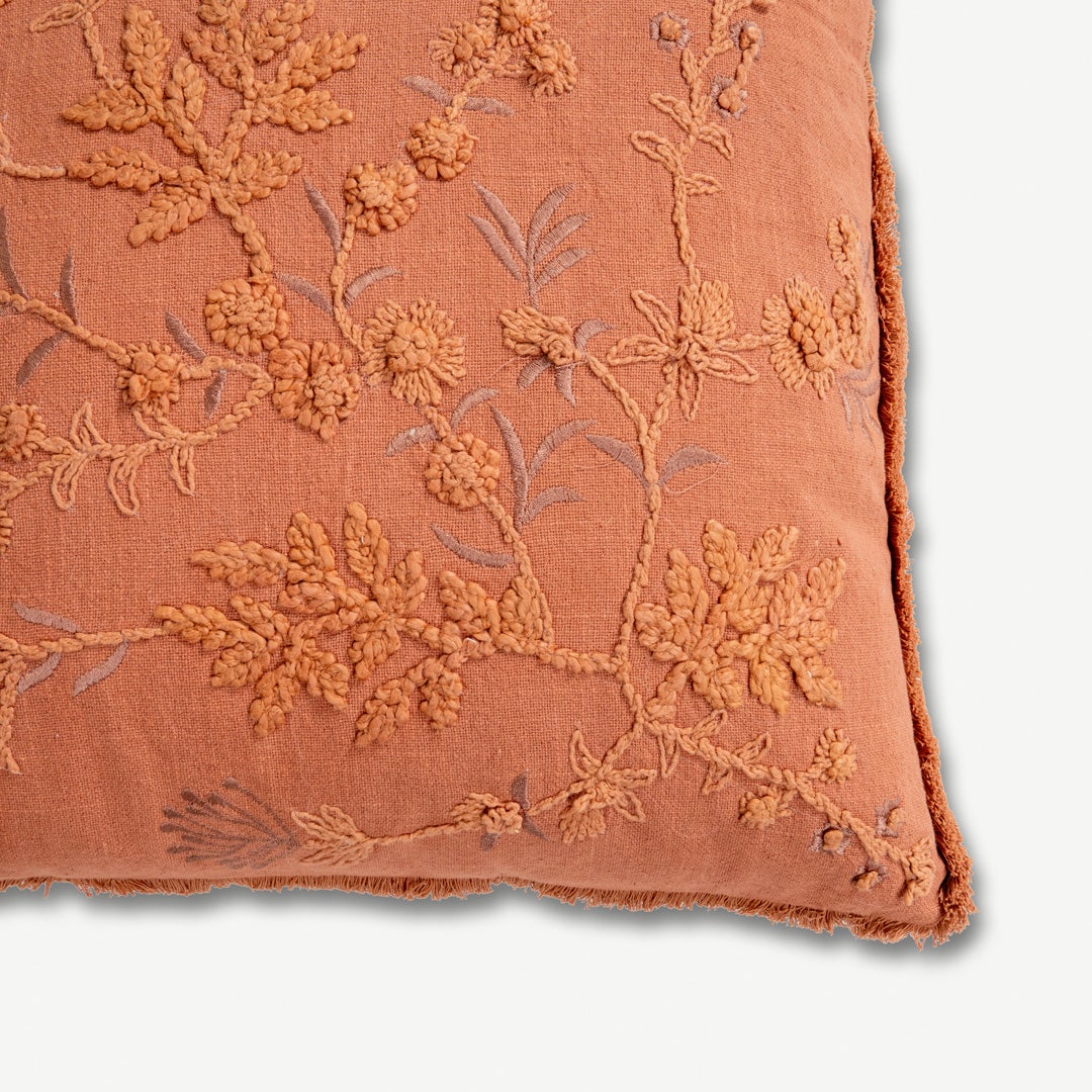 Reece Embroidered Cushion - 50x50cm