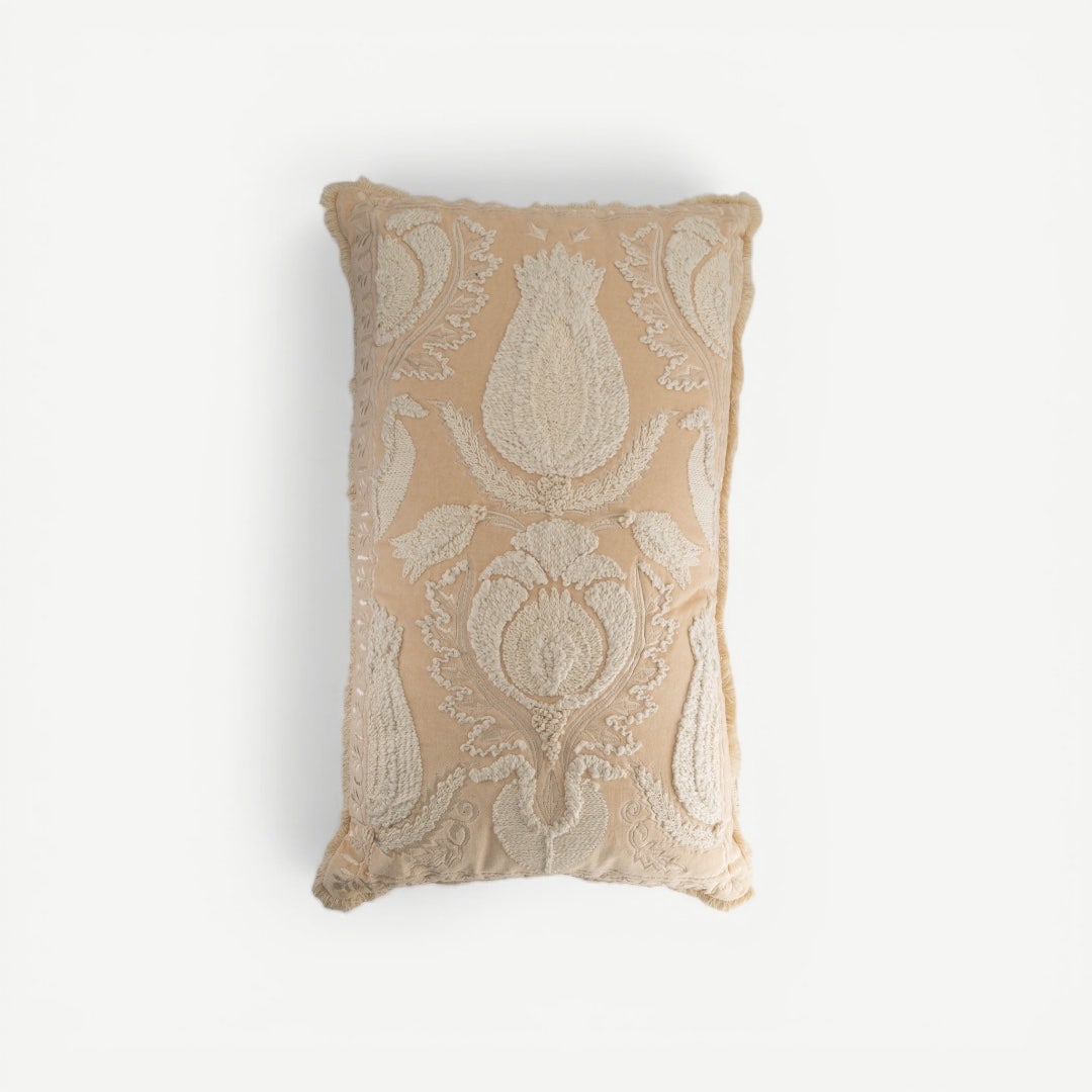 Kayce Embroidered Cushion - 35x60cm