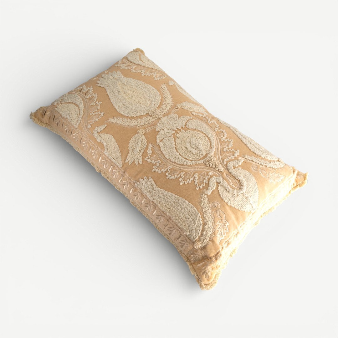 Kayce Embroidered Cushion - 35x60cm