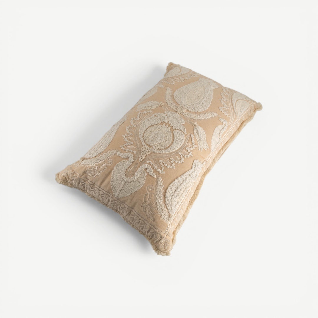 Kayce Embroidered Cushion - 35x60cm