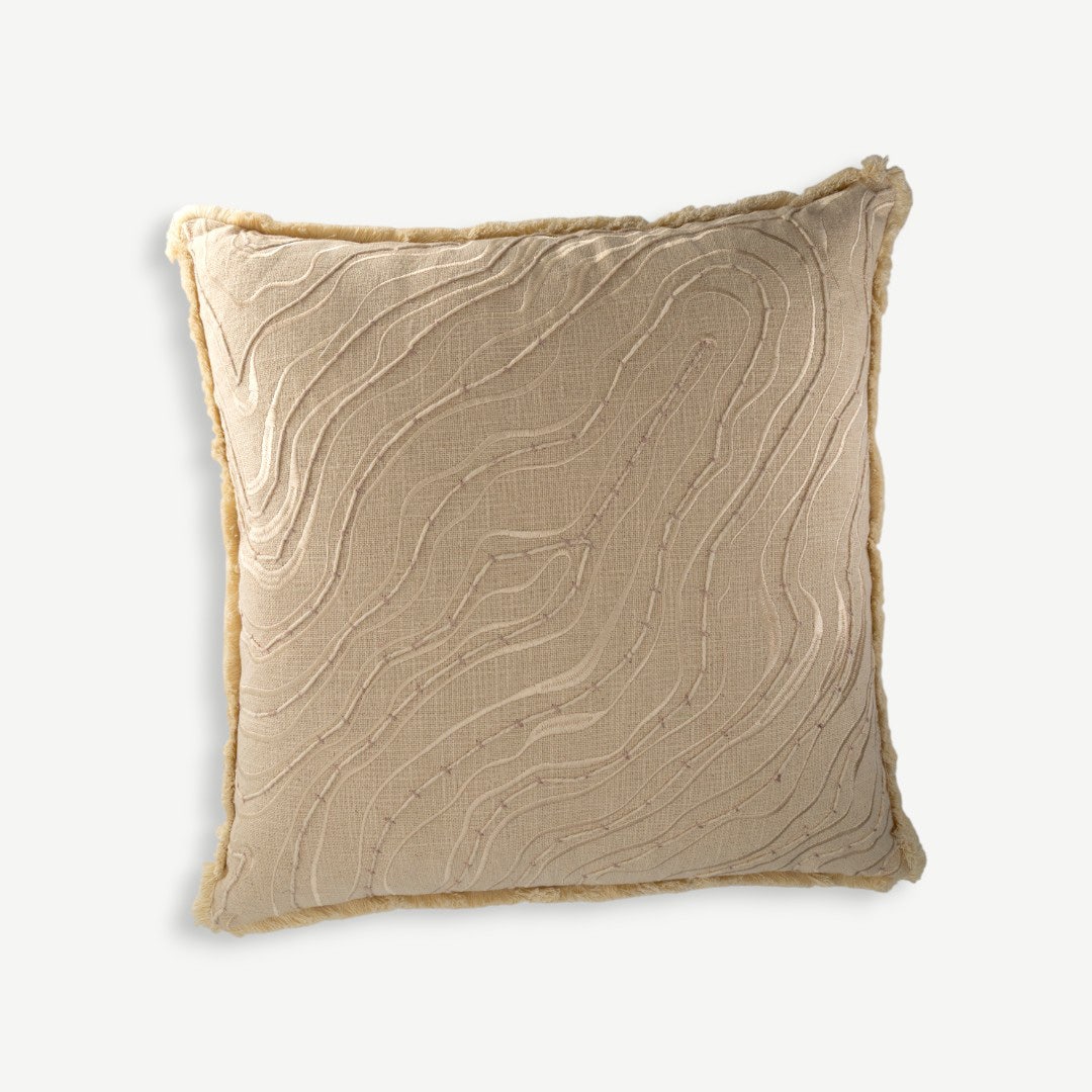 Kayce Embroidered Cushion - 50x50cm