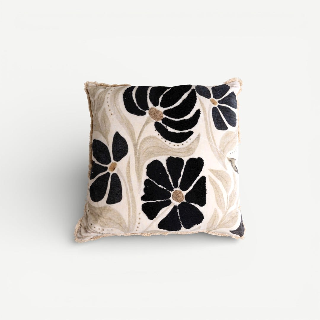 Jinan Embroidered Cushion - 50x50cm