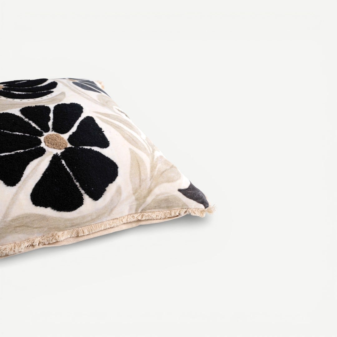 Jinan Embroidered Cushion - 50x50cm
