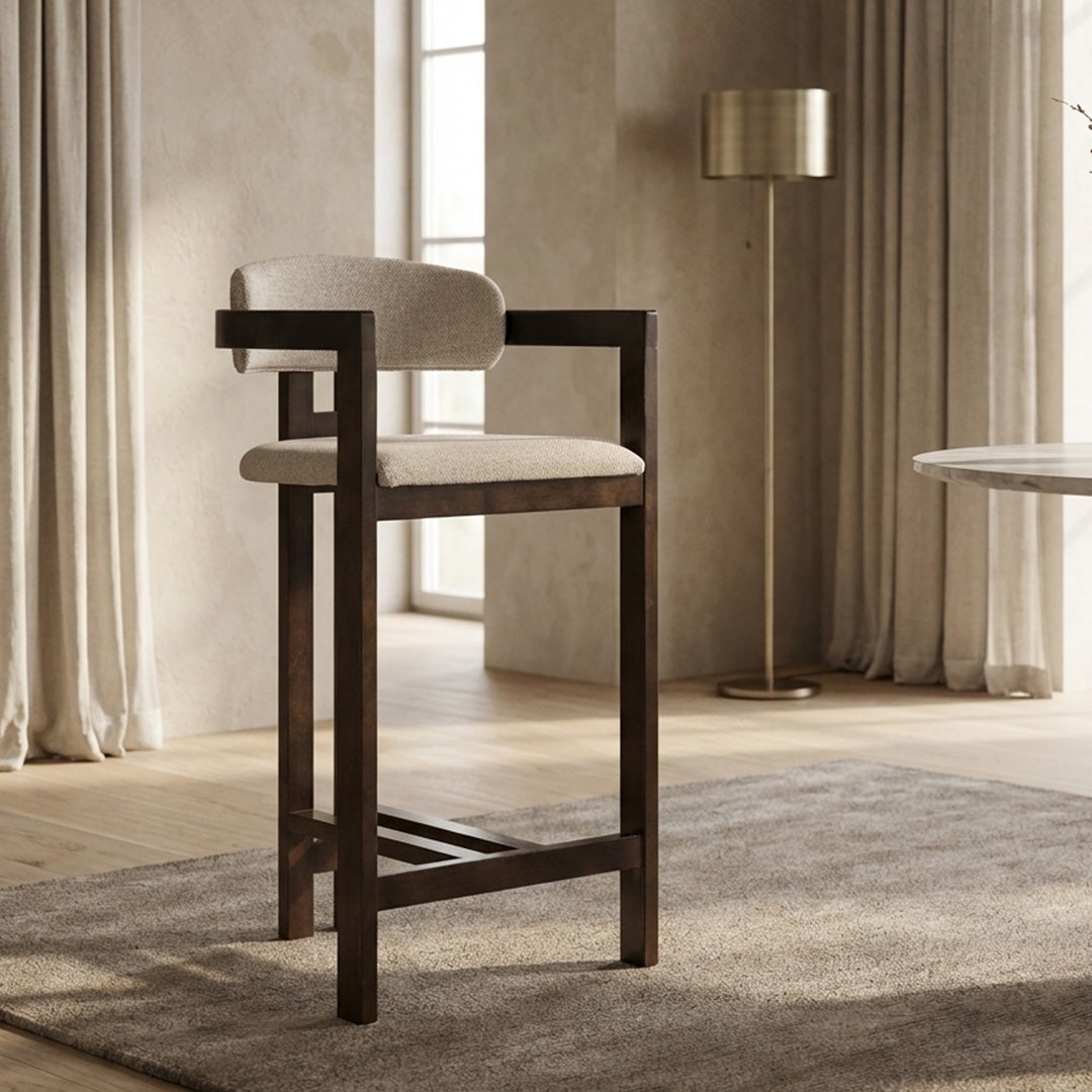 Inma Bar Chair Ecru
