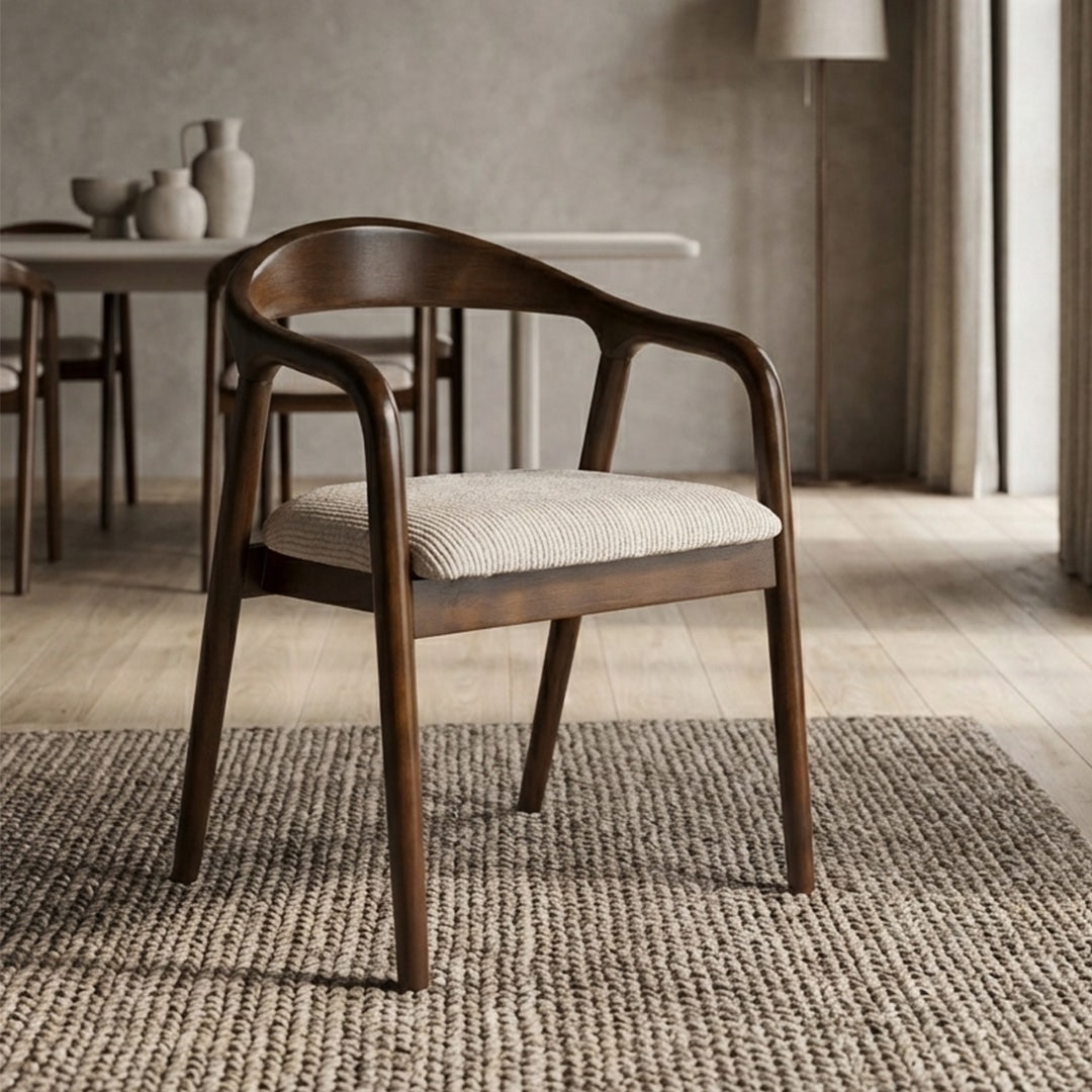 Cleto Dining Chair Ivory