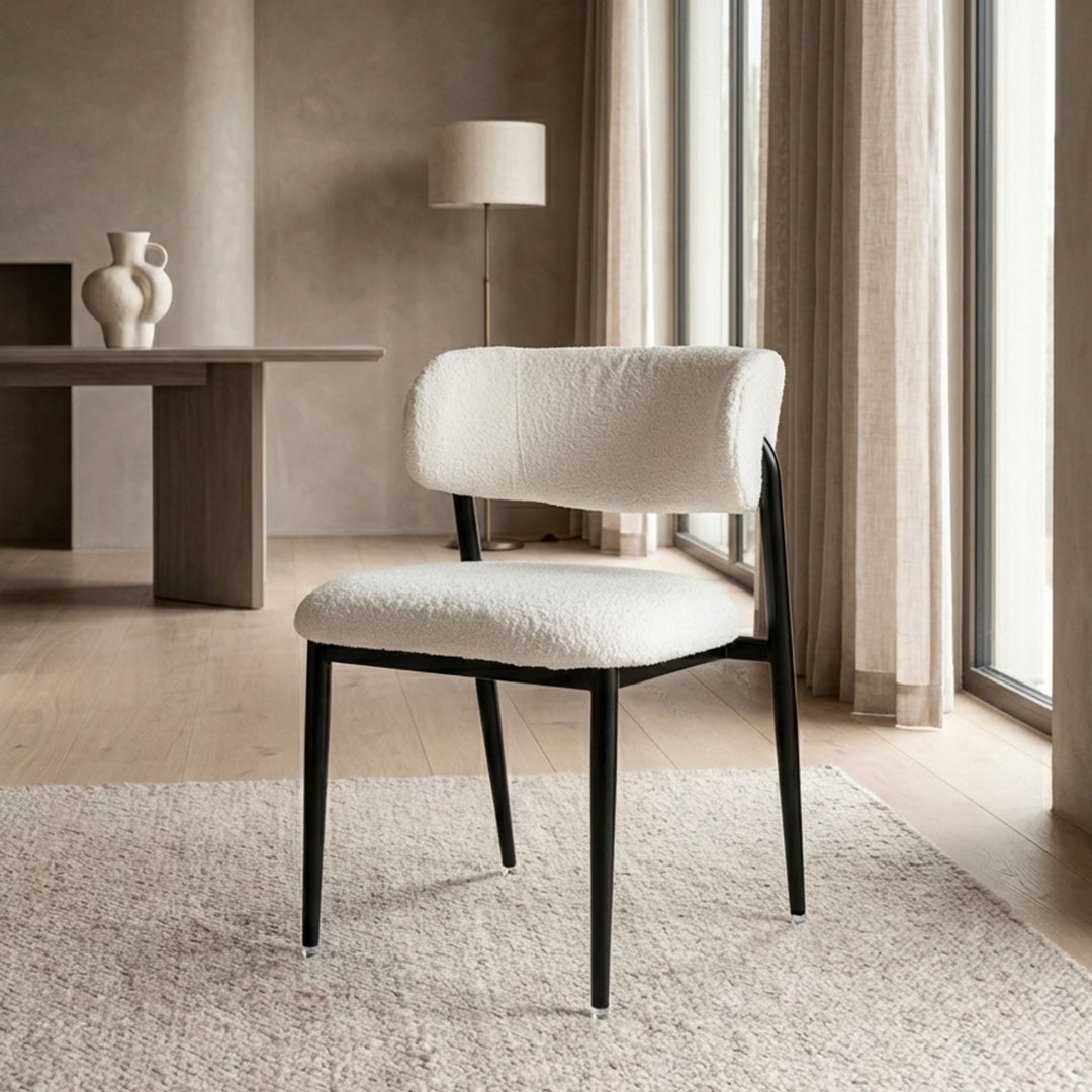 Greta Dining Chair Ivory