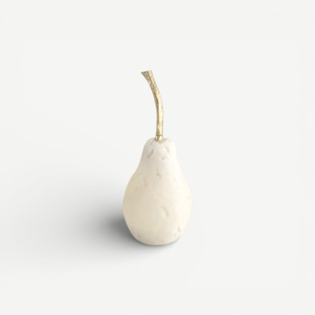 Fruita Resin Pear Decor
