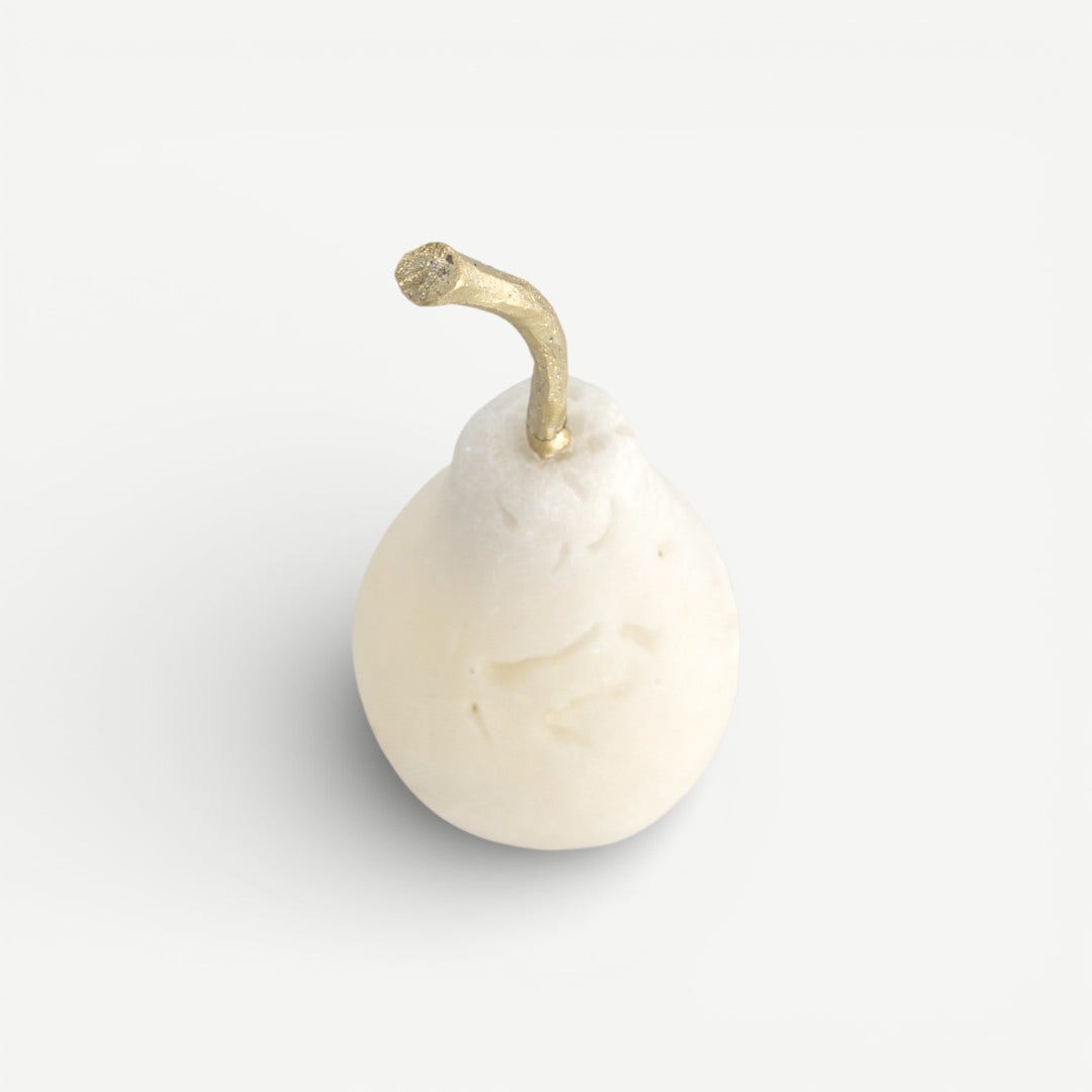 Fruita Resin Pear Decor