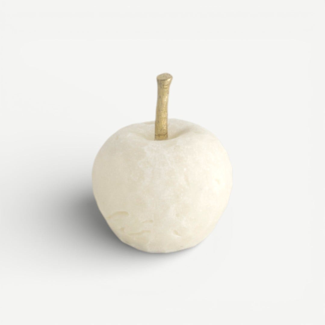 Fruita Resin Apple Decor