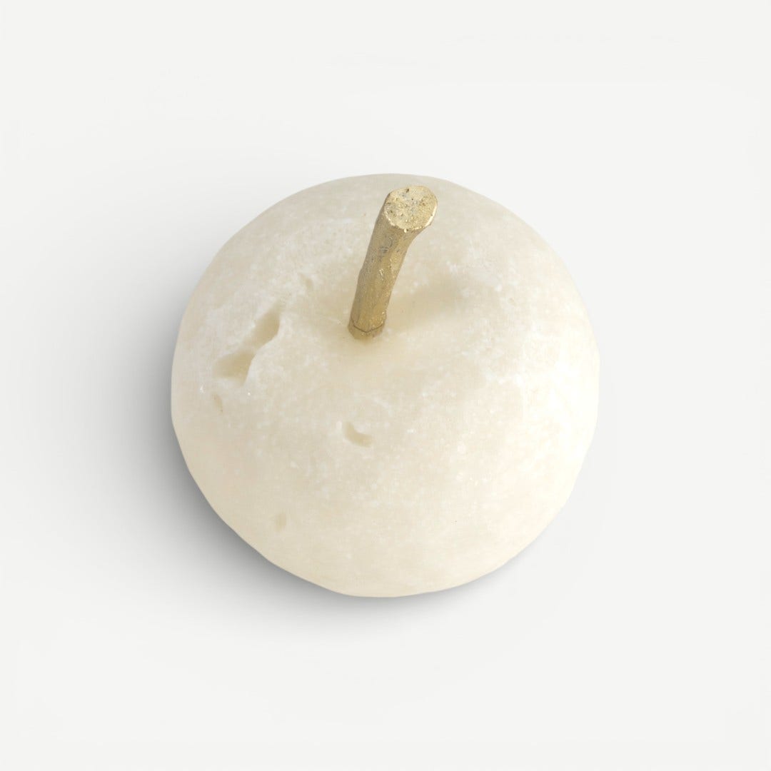 Fruita Resin Apple Decor