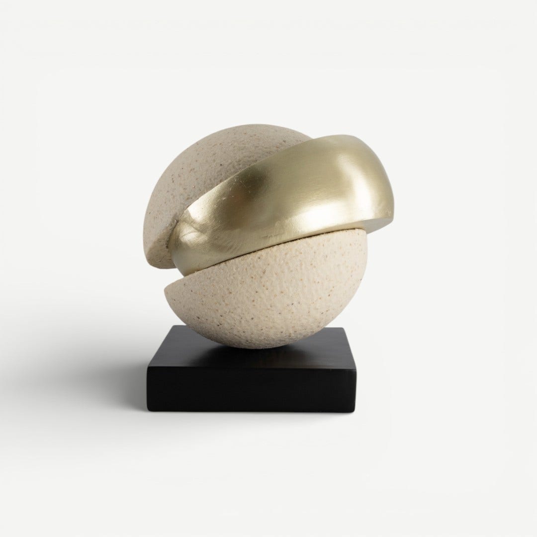 Dexter Resin Ball Decor