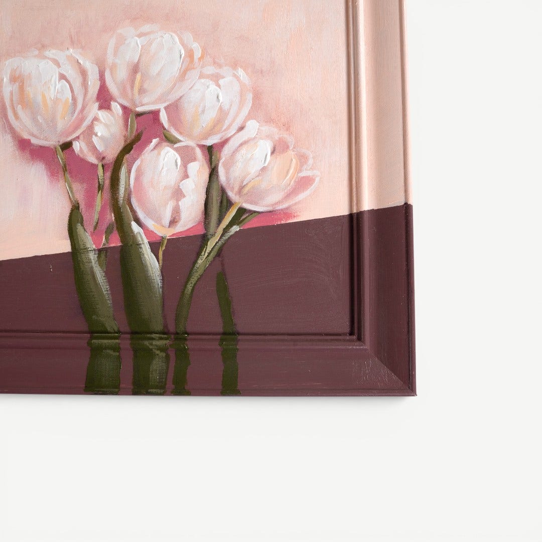 ليفي لوحة حائط مرسومة يدويًا 40×40 سم