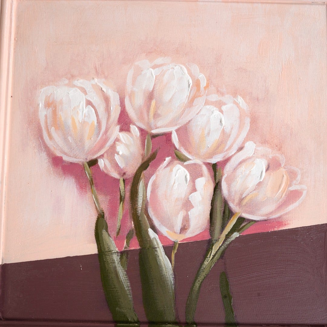 ليفي لوحة حائط مرسومة يدويًا 40×40 سم