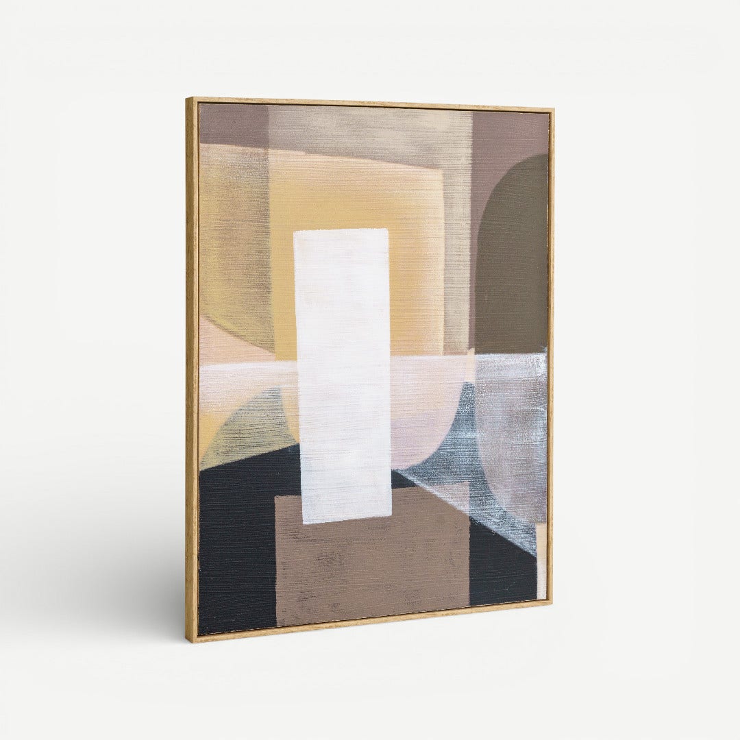 Fanar Hand Painted Wall Art - 80x100cm