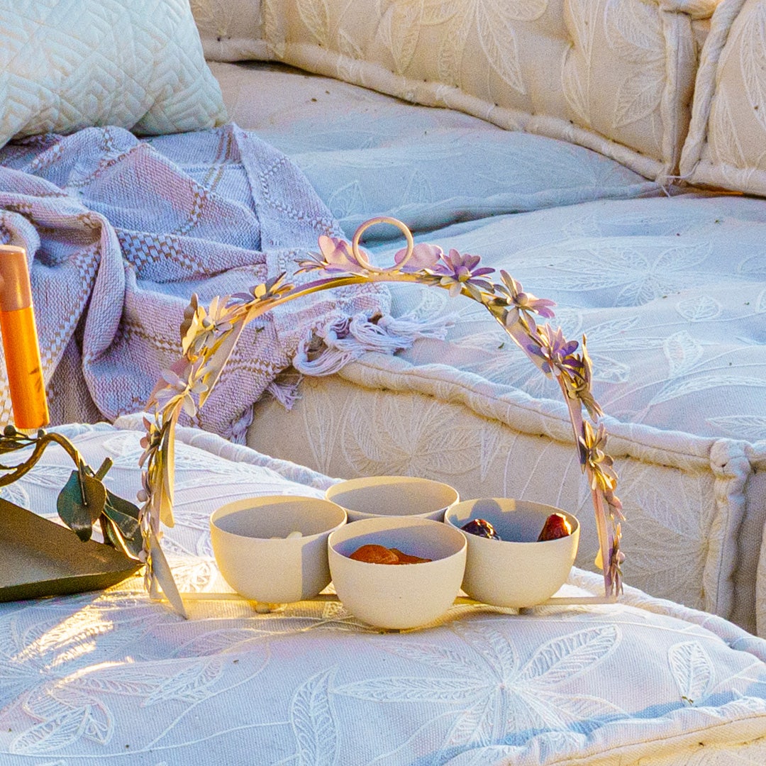 ليفي داليا طقم وعاء حلوى