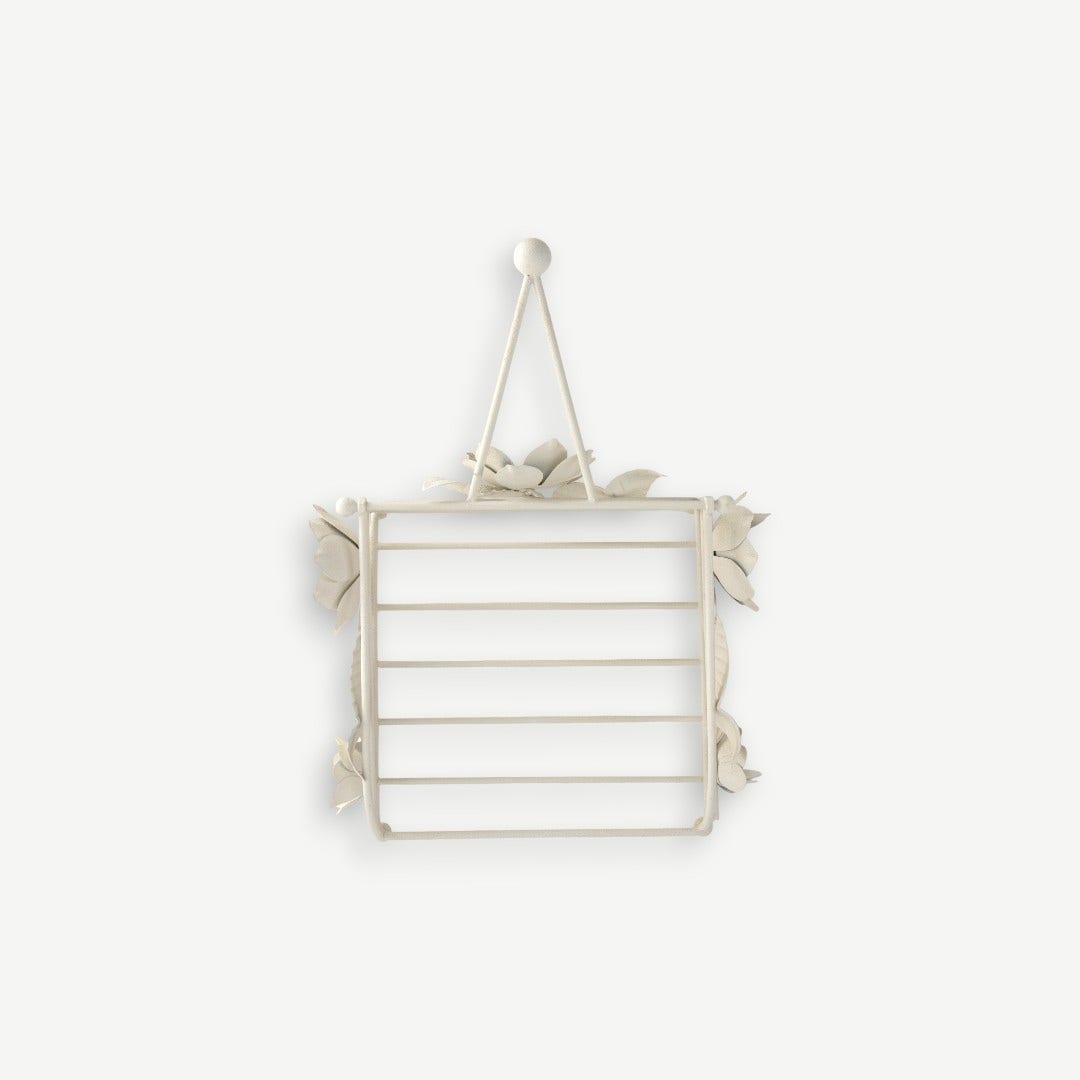 Leafy Rose Tissue Holder