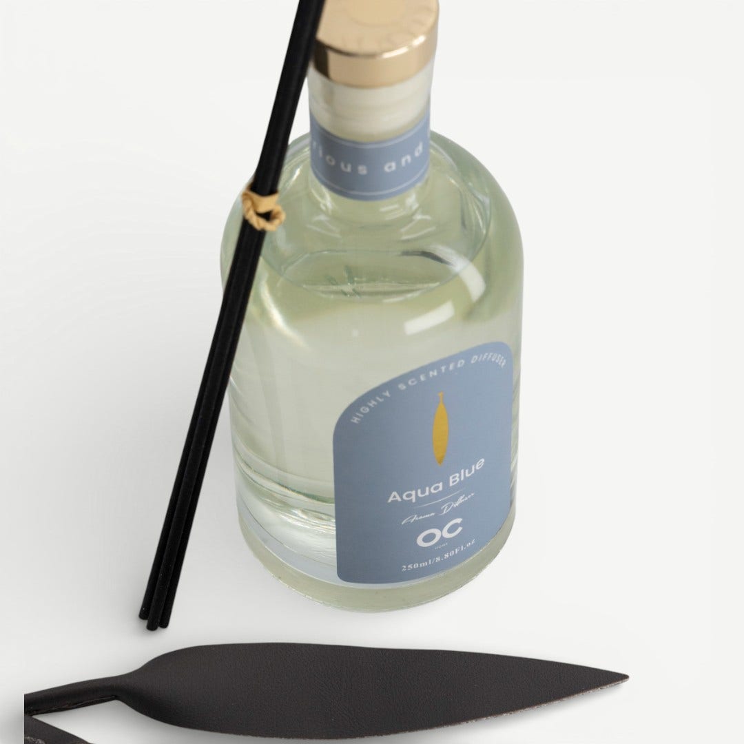 Ria Reed Diffuser 250ml-Aqua Blue