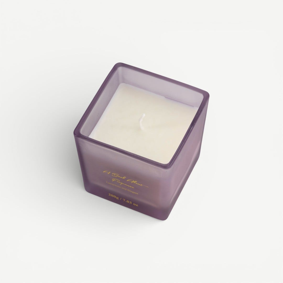 Leafy Jar Candle 200g - Chanel Bleu