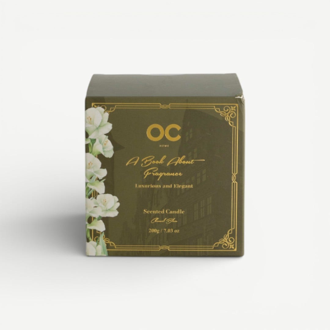 Leafy Jar Candle 200g-Shangrila