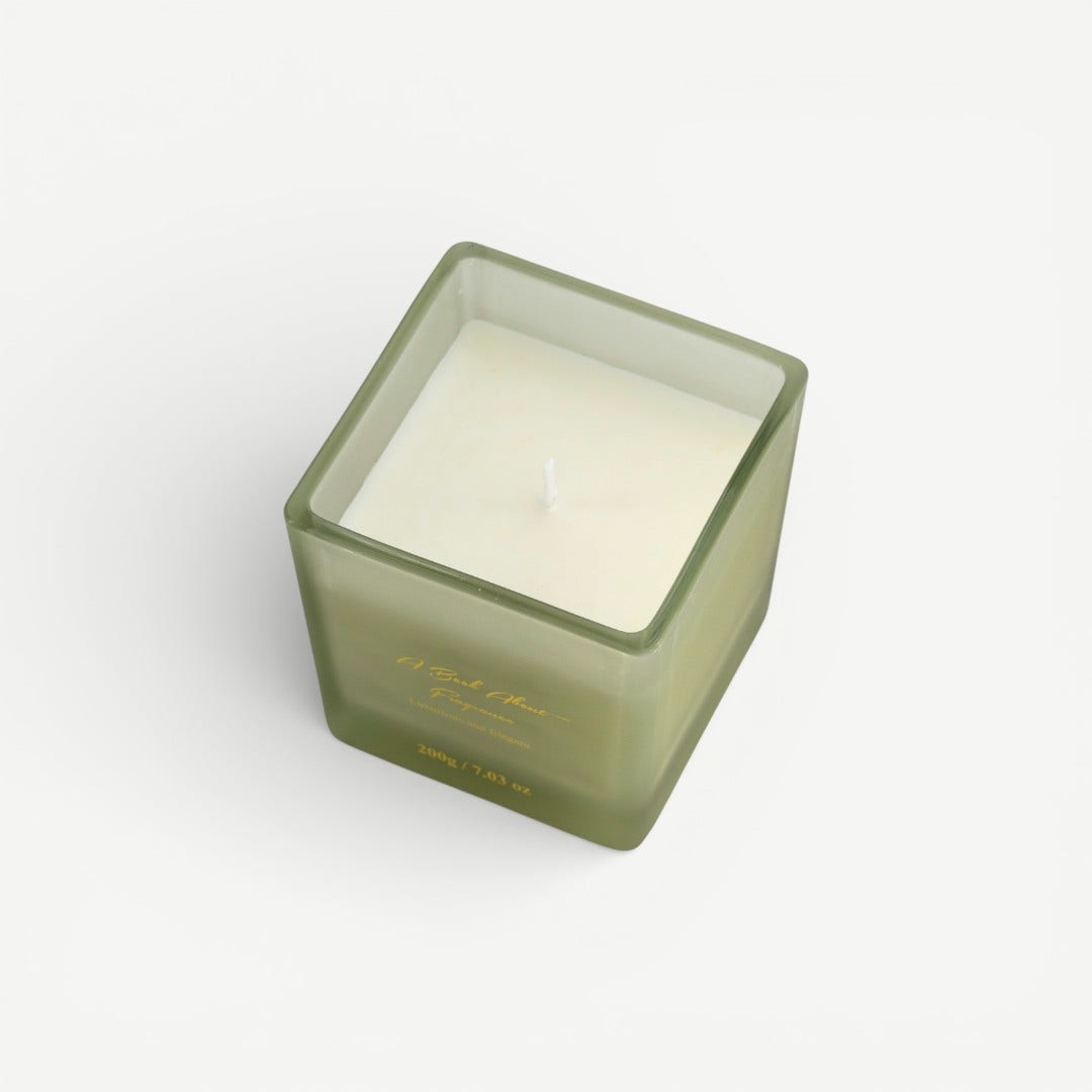 Leafy Jar Candle 200g-Shangrila