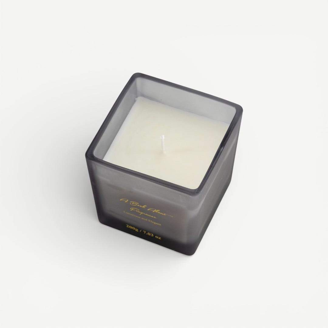 ليفي شمعة في جرة 200 جم - شامبانيا