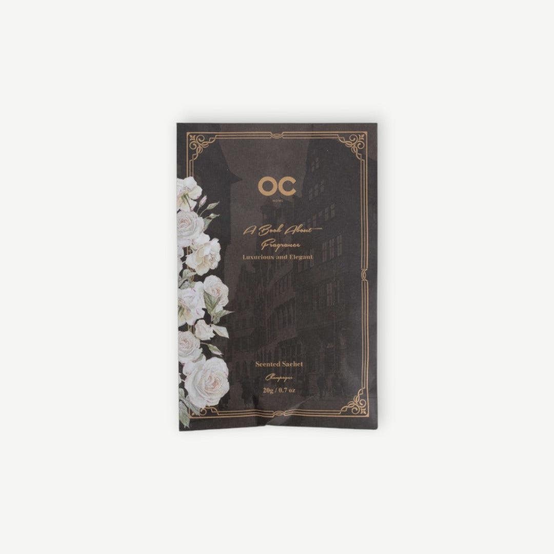 Leafy Scented Sachet -Champagne