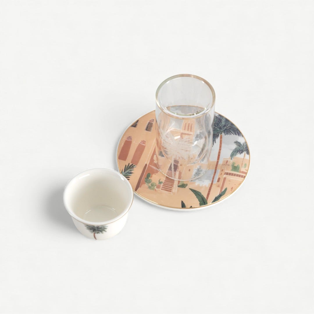 هيريتج طقم شاي - 18 قطعة