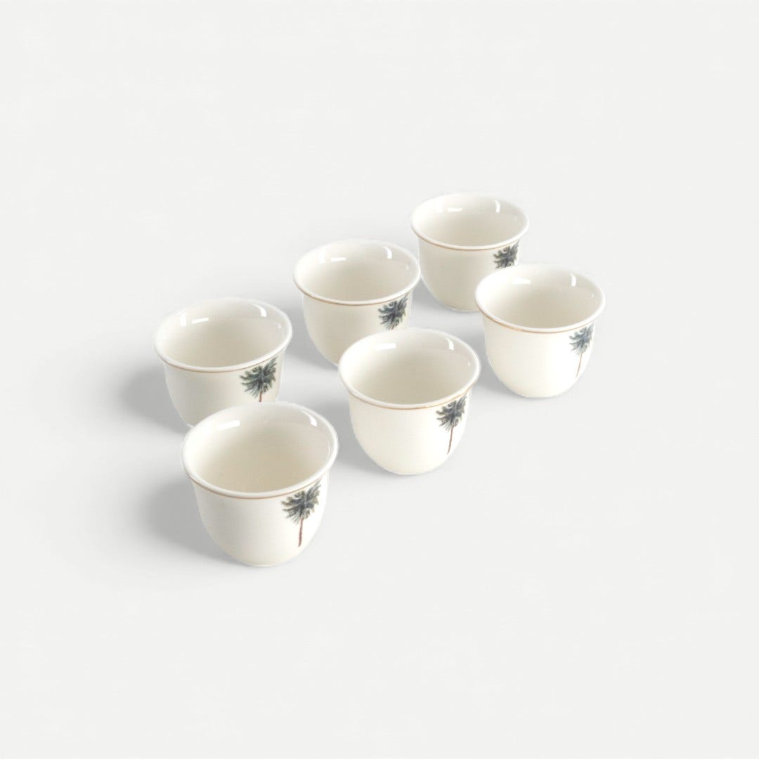 Heritage Qahwa Cup Set of 6pcs